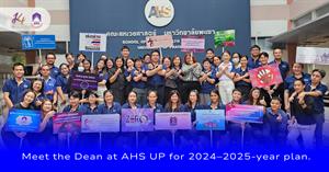 Meet the Dean at AHS UP for 2024–2025-year plan.